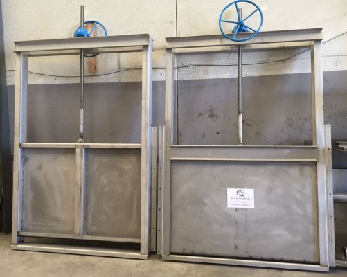 aguas residuales compuertas