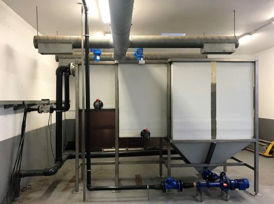 aguas residuales Separador Fisico Quimoco